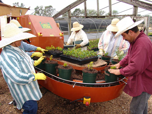 pot filling